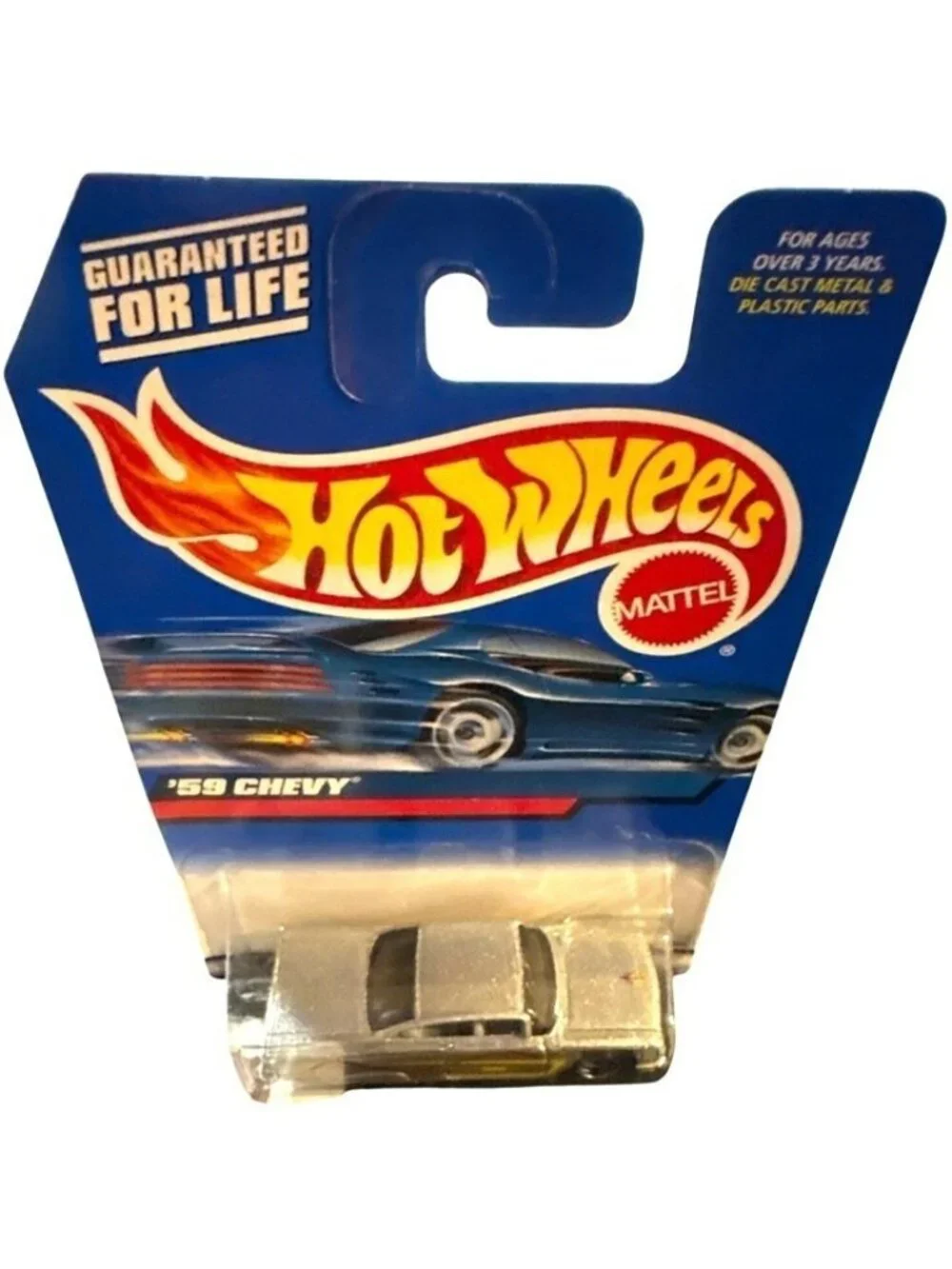 Vintage Die Cast Hot Wheels 59 Chevy Car Collectible Sealed 1:64 Multi-Color 270